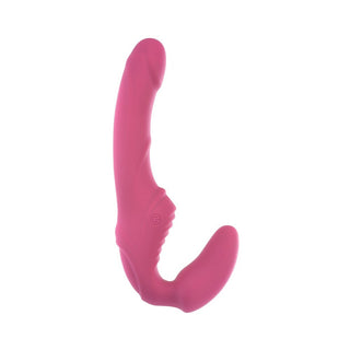 Adam & Eve Eve's Vibrating Strapless Strap-On - Horny Stoner