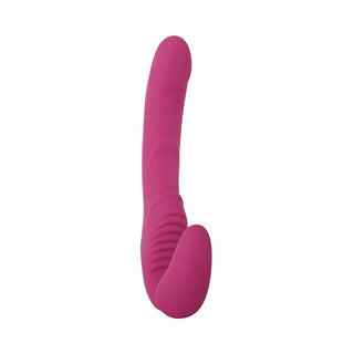 Adam & Eve Eve's Vibrating Strapless Strap-On - Horny Stoner