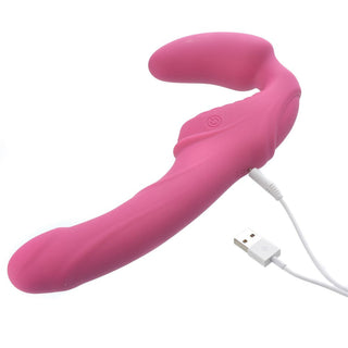 Adam & Eve Eve's Vibrating Strapless Strap-On - Horny Stoner
