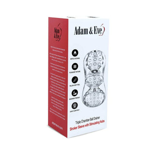 Adam & Eve Triple Chamber Ball Drainer - Horny Stoner