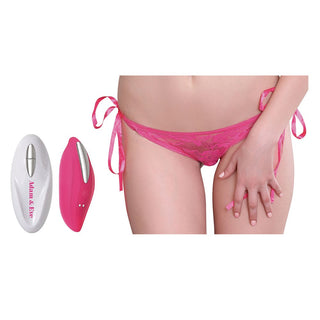 Adam & Eve Eve's Rechargeable Vibrating Panty with Remote - Horny Stoner