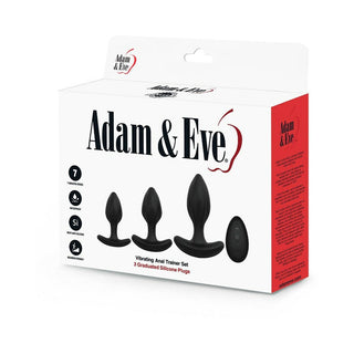 Adam & Eve Vibrating Anal Trainer Set - Perfect for Beginners