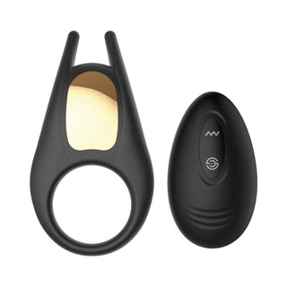 Adam & Eve Lucas II Vibrating Rechargeable Couple's Stimulator - Horny Stoner