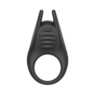 Adam & Eve Lucas II Vibrating Rechargeable Couple's Stimulator - Horny Stoner