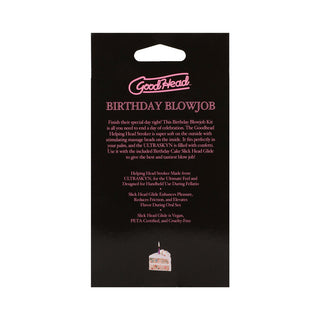 GoodHead Birthday Blowjob Kit - Horny Stoner