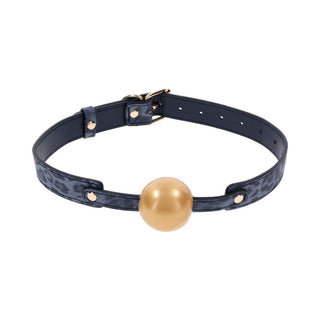 Sportsheets Sex & Mischief Cougar Ball Gag - Horny Stoner