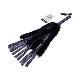 Sportsheets Sex & Mischief Cougar Faux Fur Flogger - Horny Stoner