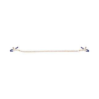 Sportsheets Sex & Mischief Cougar Chained Nipple Clamps - Horny Stoner