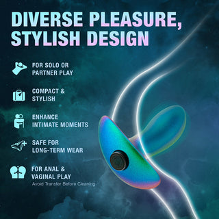 Anal Adventures Matrix Voyager Plug Neptune Teal - Horny Stoner