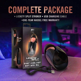 M For Men Lickety Split Black - Horny Stoner
