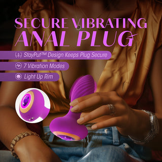 Oh My Gem Charm Plug Amethyst - Horny Stoner