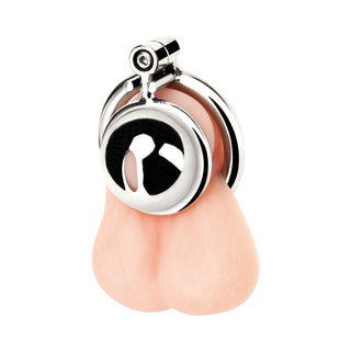 Blue Line Mini Cock Micro Chastity Cage for Ultimate Restriction
