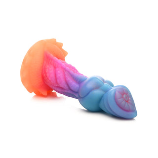 Creature Cocks Aqua-Cock Glow-in-the-Dark Silicone Dildo - Horny Stoner