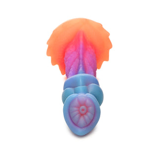 Creature Cocks Aqua-Cock Glow-in-the-Dark Silicone Dildo - Horny Stoner