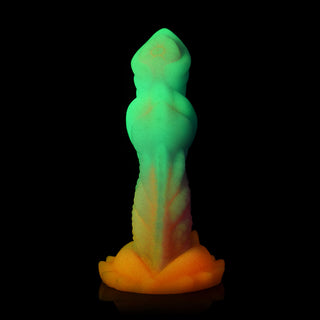 Creature Cocks Aqua-Cock Glow-in-the-Dark Silicone Dildo - Horny Stoner