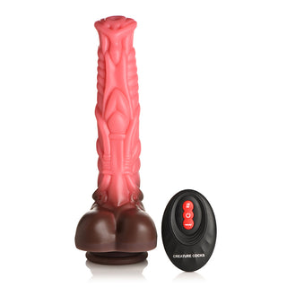 Creature Cocks Centaur Thrusting & Vibrating Silicone Dildo with Remote Control - Horny Stoner
