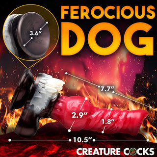 Creature Cocks Cujo Canine Silicone Dildo XL - Horny Stoner