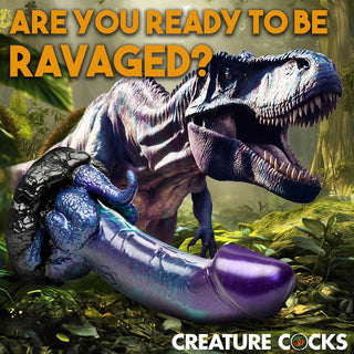 Creature Cocks Dino Dick Dinosaur Silicone Dildo L - Horny Stoner