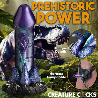 Creature Cocks Dino Dick Dinosaur Silicone Dildo L - Horny Stoner