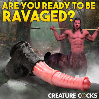 Creature Cocks Giant Centaur XL Silicone Dildo - Horny Stoner
