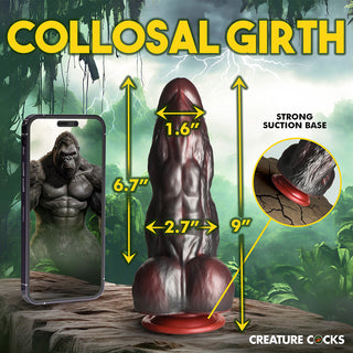 Creature Cocks King Kong Silicone Dildo - Horny Stoner