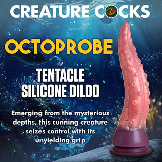 Creature Cocks Octoprobe Tentacle Silicone Dildo - Horny Stoner