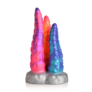 Creature Cocks Tentacle Trio Silicone Dildo With Three Different Size Tentacles