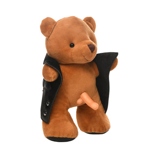 Master Series Exhibitionist Teddy Bear with Glow-in-the-Dark Penis - Horny Stoner