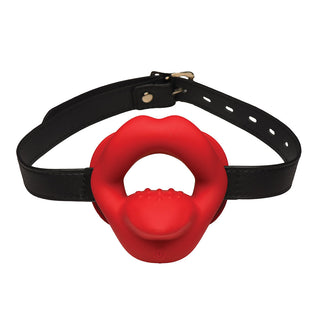Master Series Vibrating Lips Mouth Gag - Horny Stoner