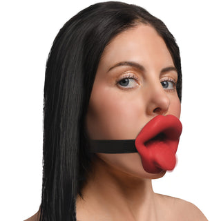 Master Series Vibrating Lips Mouth Gag - Horny Stoner