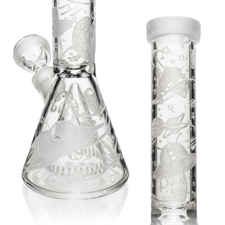 Space Odyssey in 3D Glass Water Pipe
