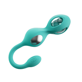 Honey Play Box Elektra App-Controlled E-Stim Kegel Training Set Cyan - Horny Stoner