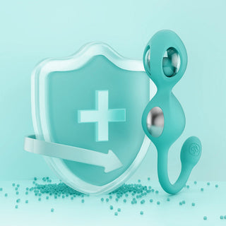 Honey Play Box Elektra App-Controlled E-Stim Kegel Training Set Cyan - Horny Stoner