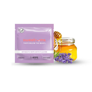 Sweetums Honey Lavender Intimate Wipes - Individual Pack