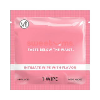 Sweetums Cherry Intimate Wipes - Refreshing & Gentle Cleansing