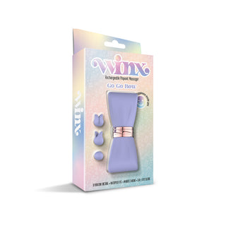 WINX GoGo Bow Pinpoint Massager with Attachments - Horny Stoner