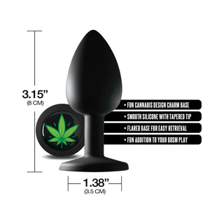 Stoner Vibes Chronic Collection Butt Plug Medium - Horny Stoner