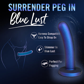 Temptasia Surrender Peg Intermediate Blue Lust - Horny Stoner