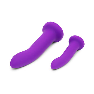 Together Duo 2-Piece Silicone Dildo & Harness Set