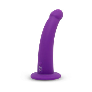 Together Tilt Vibrating Silicone Dildo & Harness Set