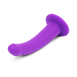 Together Tilt Vibrating Silicone Dildo & Harness Set