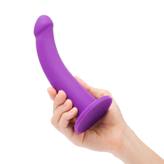 Together Tilt Vibrating Silicone Dildo & Harness Set