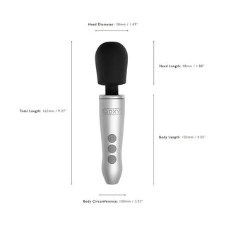 Doxy Go Travel-Sized Wand Massager - Horny Stoner