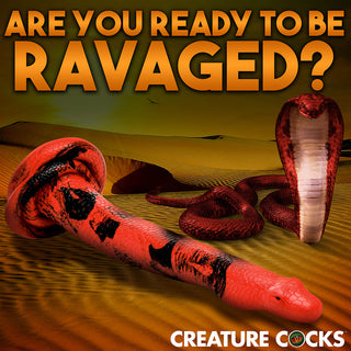 Creature Cocks King Cobra Large 14 in. Long Silicone Dong - Horny Stoner
