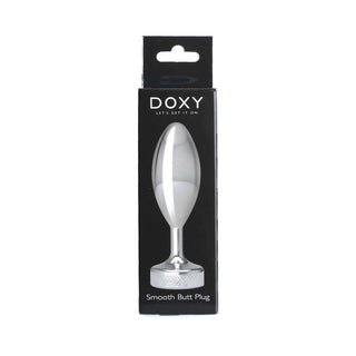 Doxy Smooth Metal Weighted Butt Plug