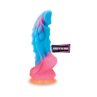AlienNation Glow Dragon 9 in. Silicone Glow-in-the-Dark Dildo - Horny Stoner
