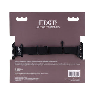 Sportsheets Edge Lights Out Blindfold - Horny Stoner