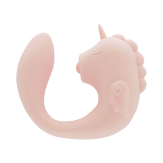 Unihorn C Horse Coral Throb Pink/Peach - Horny Stoner