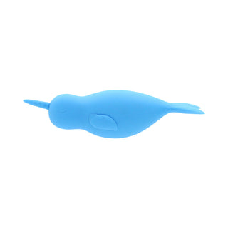 Unihorn of the Sea Neigh Mo The Narwhal Blue - Horny Stoner