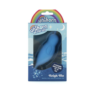 Unihorn of the Sea Neigh Mo The Narwhal Blue - Horny Stoner